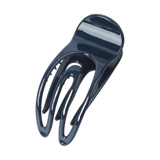 French Style Hair Claw Hollow U-shaped Strong Grip Women Hair Clip Curved Ponytail Holder Hair