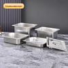 Stainless Steel Gastronorm Food Pan with Lid