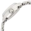 Citizen Q&Q Watch Analog Stainless Steel Waterproof Date Day Display Metal Band White Dial W473-201 Women's Silver Silver/White