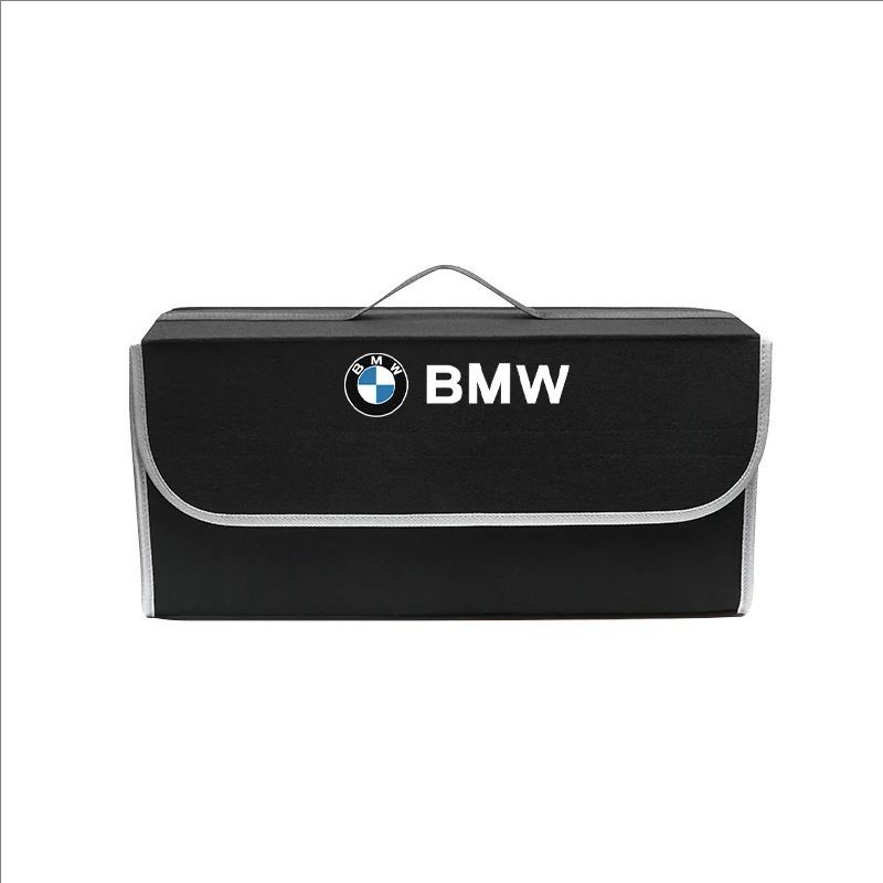 CTCE1 Car Trunk Organizer Box Large Capacity Folding Storage Bag For BMW E91 X5 E70 F11 E30 F31 X3 F25 E61 E83 X1 E53 E87 F40 /Sticker