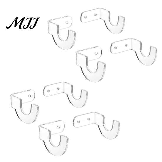 Acrylic Swords Holder Rack Wall Mounted Stand, Transparent Display Horizontal Holder, Stand Hanger with Screws and Expansion Tubes for