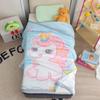 Couette d'été Brangdy pour enfants, licorne rêveuse, fraîche au toucher