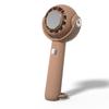 Cross-border New High-speed Handheld Small Plastic Fan Turbo Fan Portable USB Charging Brushless Motor Ice Cooling Neck-Hanging
