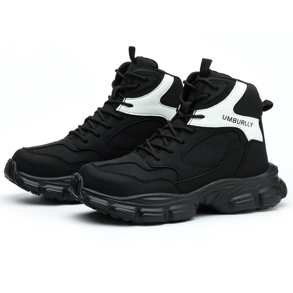 Womens Safety Shoes Steel Toe Sneakers Lightweight Anti-smash Anti-puncture Work Safety Boots Breathable Construction Work Shoes