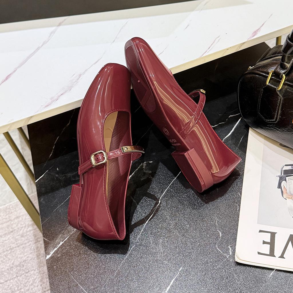 Mary Jane shoes small fragrant style retro shoes shallow mouth single shoes temperament single shoes Mary Jane