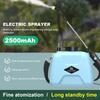 5L Plant Sprayer with 3 Mist Nozzles Rechargeable Retractable Wand Water Sprayer with Shoulder Strap for Yard Lawn and Garden