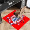 FC Bayern Munich Logo Printed Absorbent Washable Carpet, Non-Slip Bathroom Mats, Kitchen Rugs, Yoga Mat,Living Room Entrance, Camping Picnic Rugs