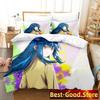 2023 Mieruko chan Bedding Set Duvet Cover Sheet Printed Bed Set Pillowcase Bed Full Queen King Size Comforter Bedroom