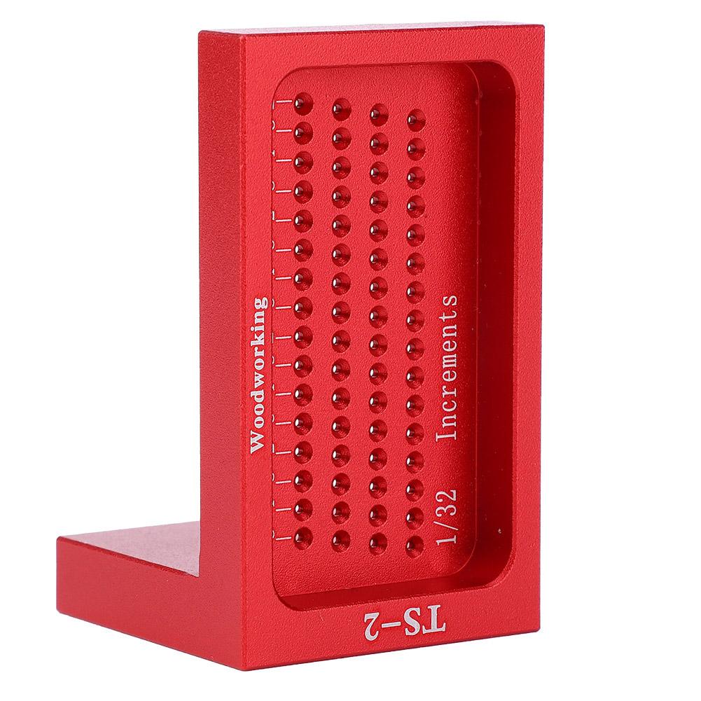 Woodworking Cross Calibration Ruler British System T Type Scribing Marking Gauge