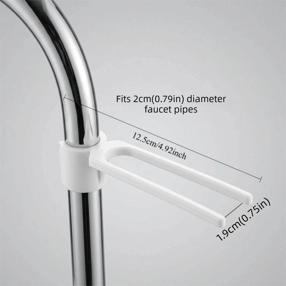 No-Drill Dishcloth Drying Holder Adjustable Kitchen Towel Rack Space Saving Drying Organizer Sink