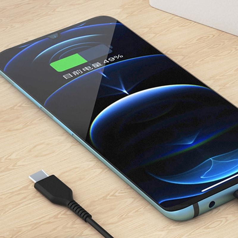 20cm/1m Type-C Charging Cable to Double Type-C Connector Cord Tablet Phone Charge Wire for Home Office and Travellers