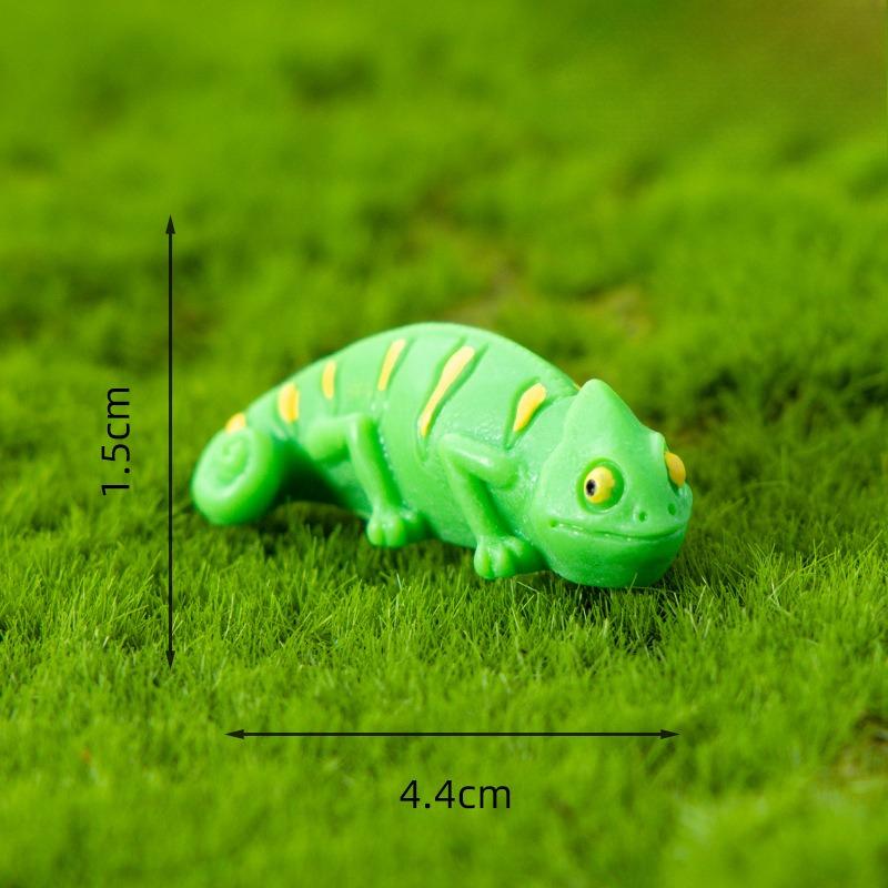 Micro-landscape Ornaments, Simulated Lizards and Frogs, Garden Landscaping, Car Accessories, Resin Craft Decorative Small Ornaments