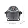 Ball Shaped Vehicle Navigation Car Compass with Dial Sea Pivoting Marine Boat Compass Splashproof Sea Marine Electronic Compass