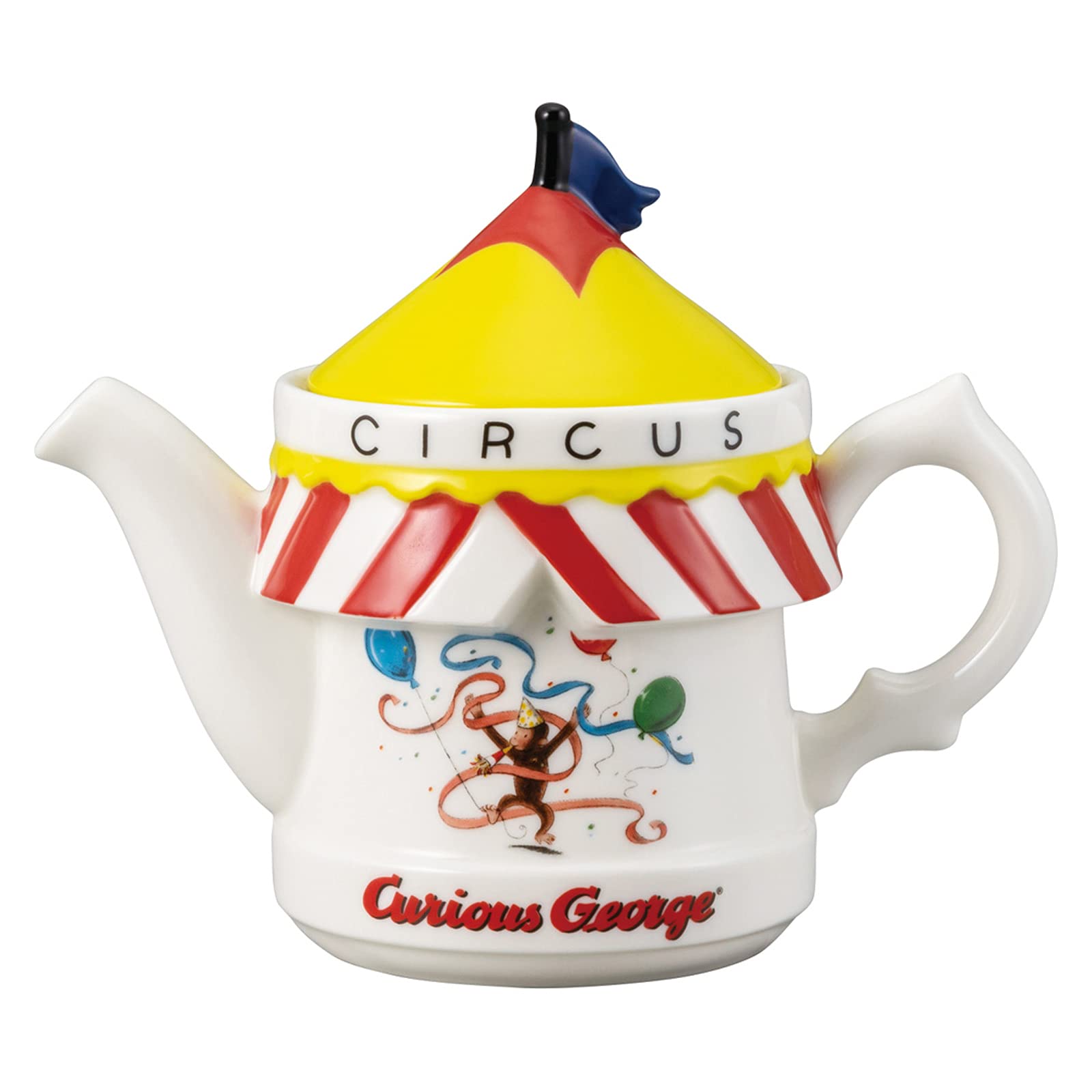 

Curious George Teapot Classic Circus SAN3453