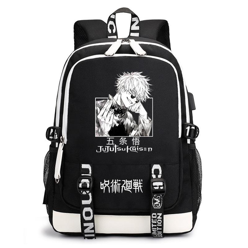 Day Mantra Return To War Anime School Bag Fashion Backpack Elementary School Students Large Capacity Backpack Burden Reduction Storage Bag
