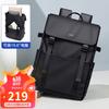 POLO Backpack for Men, Travel Bag, 15.6/16 Inch Laptop Bag, Business Trip Flip-Top Bag, Lightweight Schoolbag