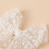 Princess Style Bow Hair Clip Lace Headwear Lovely Swallowtail Bow Hairpin  Wedding Season