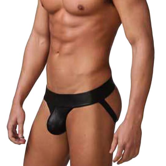 Men Club Briefs U Convex Bouncy Breathable Solid Color Smooth Surface Slutty Hollow Out Plus Size Open Butt Men Thongs Clubwear Clothes