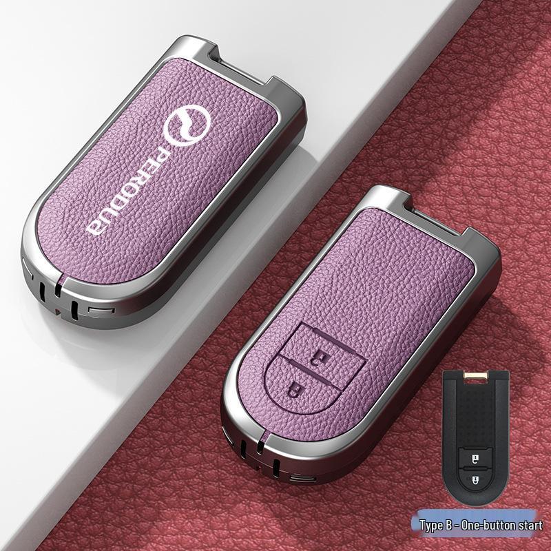 Universal Car Key Case: Fits PERODUA & Toyota Remotes, Key Shell Protection for Men & Women