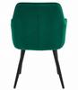 Jork Chair - Dark Green Velvet / Black Legs X 2
