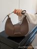 Solid Color Stylish Single Shoulder Underarm Women's Bag - 2025 Autumn/Winter Collection