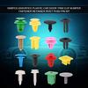 1000 Pcs Door Trim Panel Retainer Clip Assorted Plastic Car Door Trim Clip Bumper Fastener Retainer Rivet Push Pin Kit