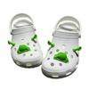 3 ks/sada Kreslený nos a uši Shreka Pro Crocs Přívěsky na boty Dekorace DIY Dekorace bot Přívěsky Párty Dětské Dárky