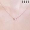 [Elle] Double One Necklace Elbrnn174