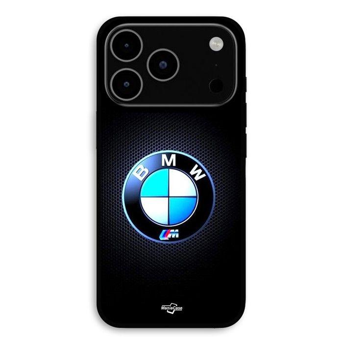 Case For iPhone 17 Pro Max Bmw Logo M Luminous Carbon Maniacase