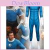 Fantastic Four Marvel Cosplay Jumpsuit For Roleplay Halloween Costume Unisex