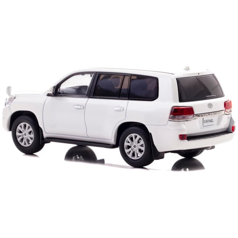 CARNEL Maßstab 1/43 Toyota Land Cruiser AX G Selection (URJ202) 2015 Weißer Perl-Kristallglanz Fertigprodukt CN431504