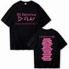 Ed Sheeran Tour 2026 Tshirt Unisex Unisex Ed Sheeran Play Album Music Printing Tshirts Round Neck Oversized Unisex Graphic Print