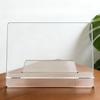 Thickened Transparent Acrylic Desktop Bookshelf Multi-functional Tablet Stand Reading Textbook Display Rack Office Study Watching TV Dramas Bracket