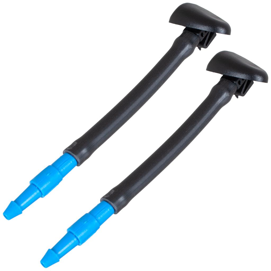 Citroen C2 C3 C4 C5 II windscreen washer nozzle left + right 2 pcs. set