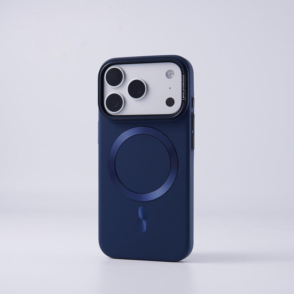 IPhone18PROMAX Solid Color Skin-sensitive Magnetic Mobile Phone Case Is Suitable for Apple 17 Ultra-thin and Simple All-inclusive 16.