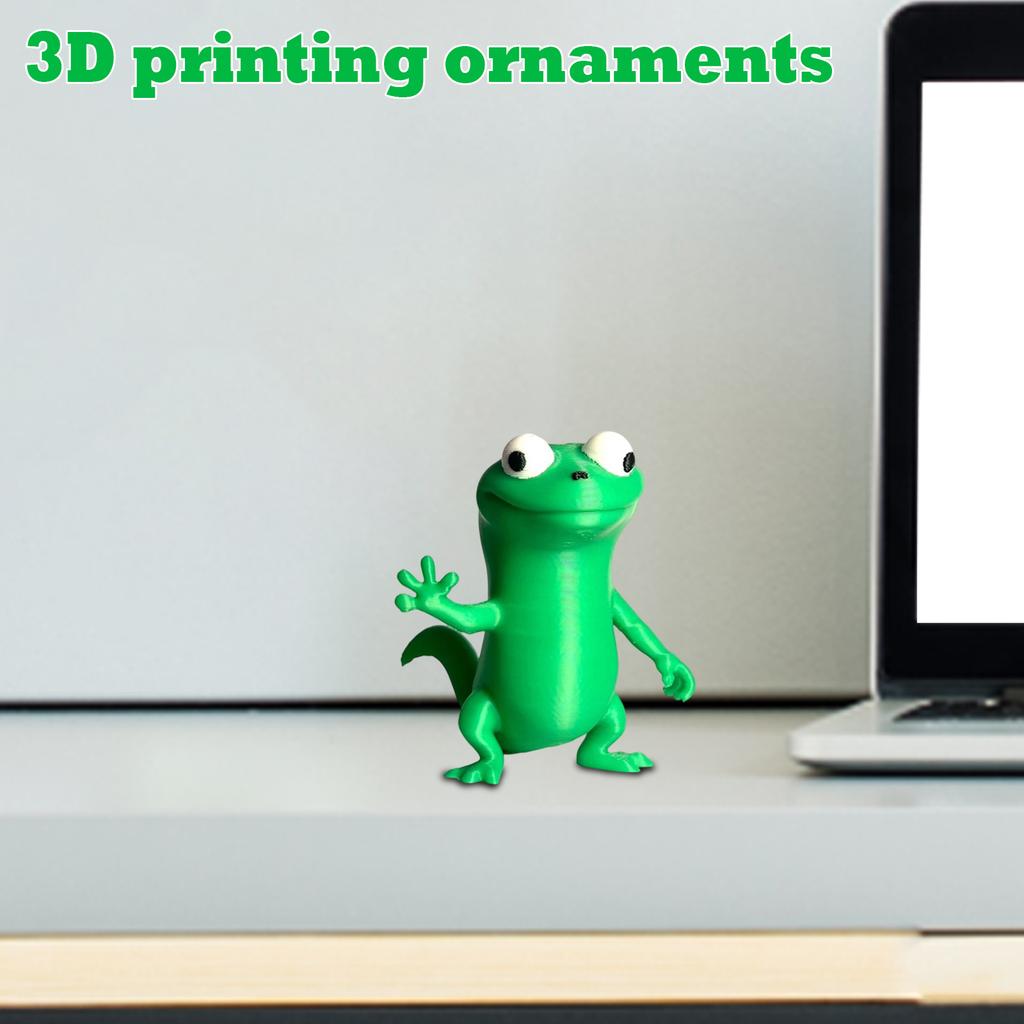 Lizard Meme Decoration Creative Fun Lizard Desktop Ornaments Home Decoration 3D Printing Ornaments