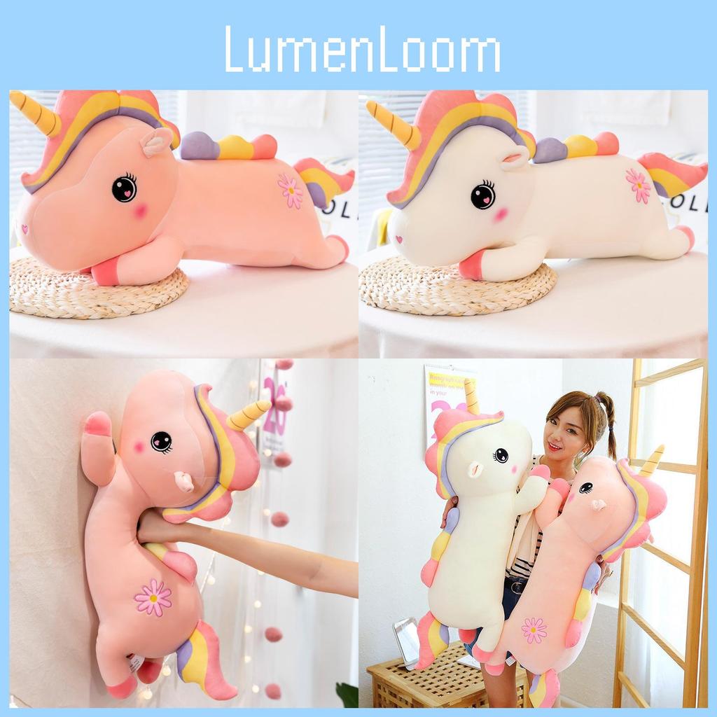 Large Plush Unicorn Doll With Soft Fluffy Material Ideal For Birthday Gifts And Cuddling