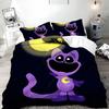 Art Cartoon 3D Printed Smilings Critters Duvet Cover Pillowcase Bedding Set Children Twin Full Single/Double/Large Size Gift