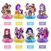 8 Pcs Demon Hunters Honeycomb Decor For Birthday Party