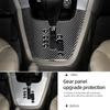 Real Carbon Fiber For Hyundai Tucson 2006-2014 Car Interior Center Console Gear Shift Trim Sticker Cover Tuning Accessories