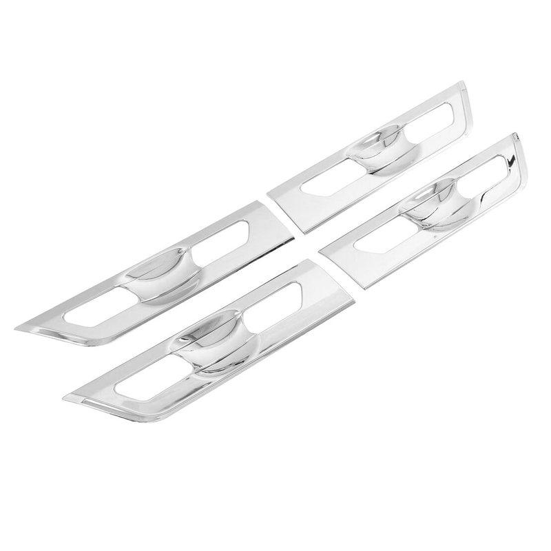 1 Set Door Handle Bowl Cover Trim Fit for Kia Carnival KA4   2024 Chrome Style ABS
