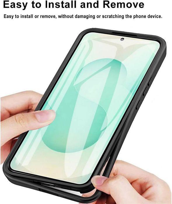 Etui ochronne - BOOLING - dla Samsunga Galaxy S25 Edge - Pełna ochrona - Wstrząsoodporne - Czarne