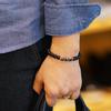 Jbans Classic Jade Cut Point Onyx Bracelet (C1801-Ac412Bk)