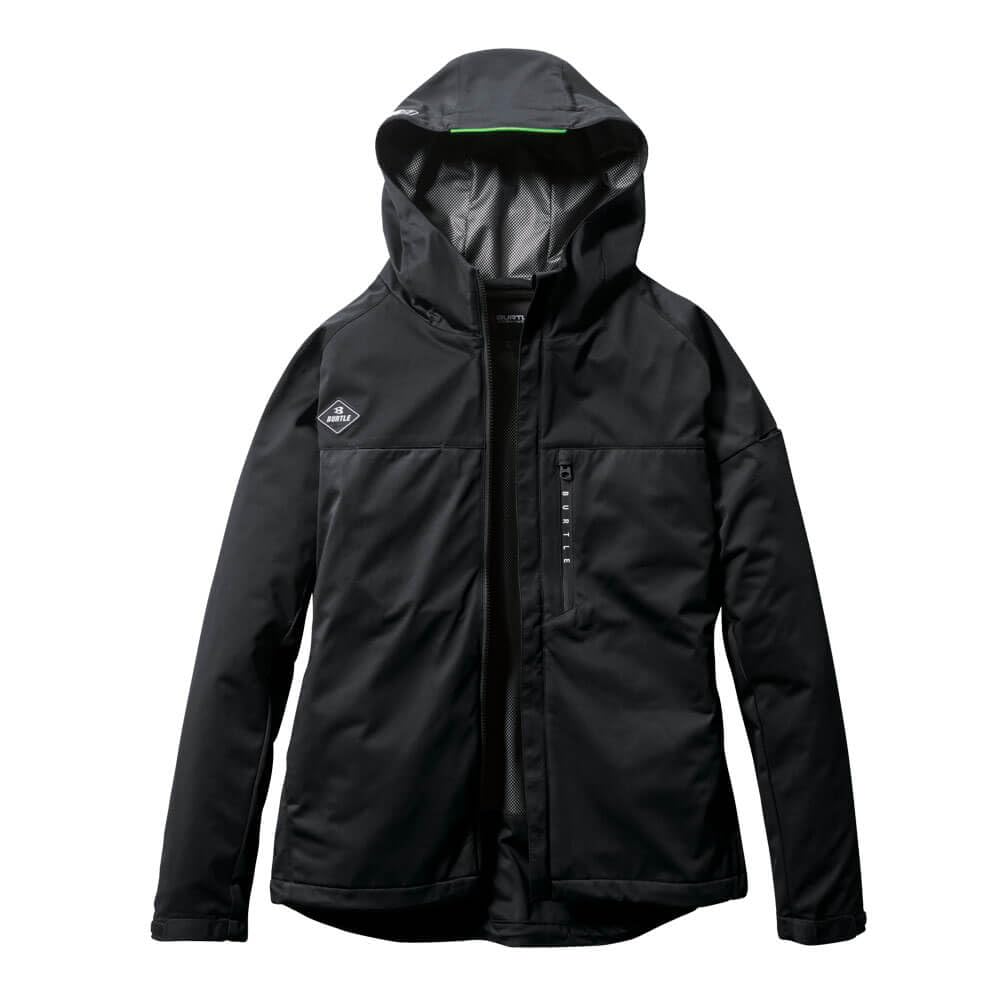 BURTLE Stretch Cold Weather Lightweight Cold Size 35 Black Parka, Workwear, 3230, Weather, L,