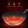 Supor 32CM Iron Wok with Stainless Steel Visual Lid