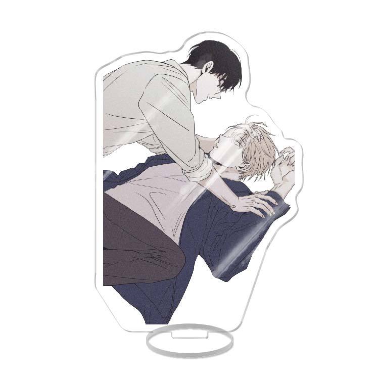 Checkmate Hot Korean Anime Acrylic Stand Model Plate Decoration Originality Desk Figure Display Cartoon BL Boys Gifts Products