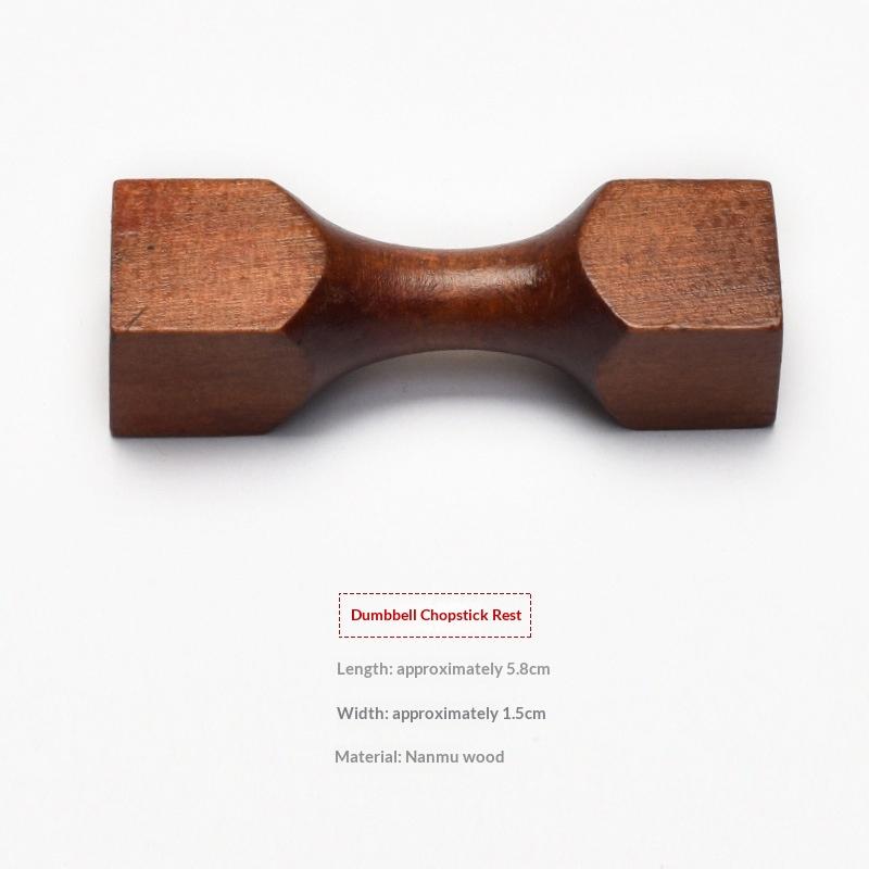 Creative Japanese Chopsticks Holder Wooden Chopstick Pillow Spoon Fork Knife Stand Table Decor Chopstick Rest Tableware Holder