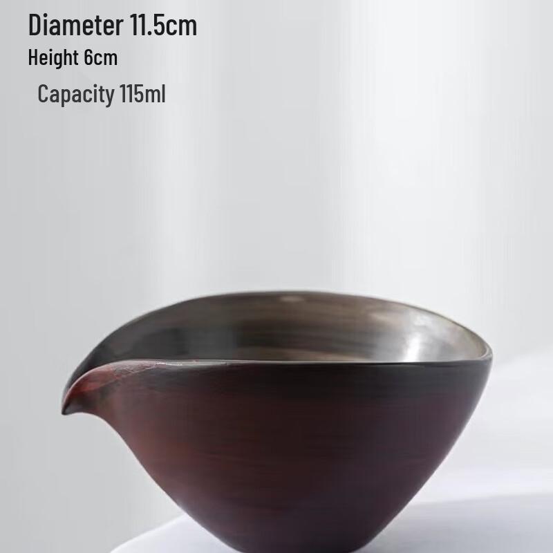 Fangyan Retro Coarse Pottery Gongdao Cup