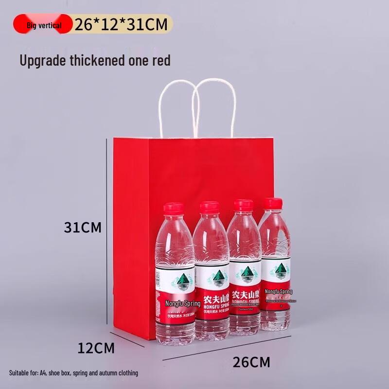 Kraft Paper Handheld Gift & Takeaway Bags