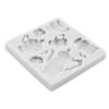 Tea Party Silicone Mold Teapot Tea Cup Fondant Molds Cake Decorating Tools Cupcake Topper Candy Resin Clay Chocolate Gumpaste Mold